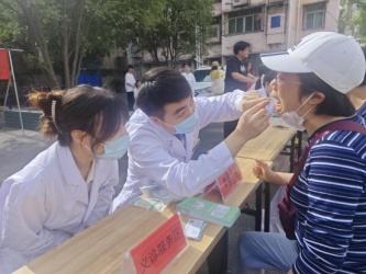 情系社区暖民心！荆门市口腔医院金虾路门诊健康义诊走进金虾河社区